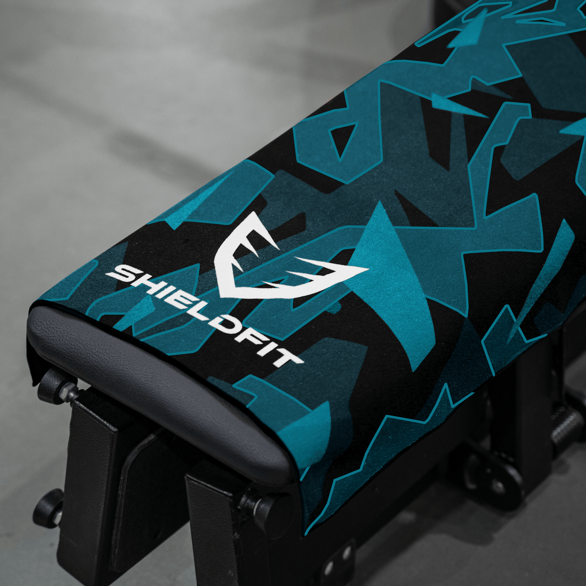 Antibacterial Gym Towel: Caribbean Blue