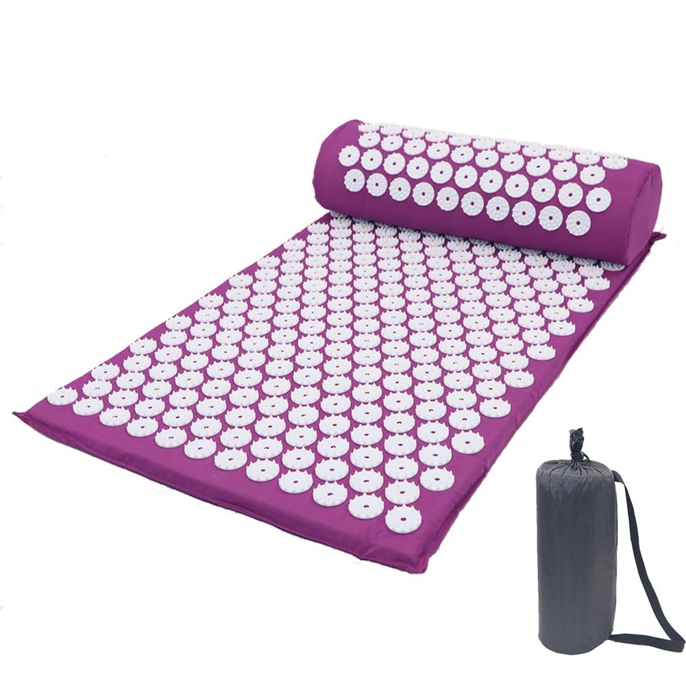 Acupressure Yoga Mat & Massage Cushion Set